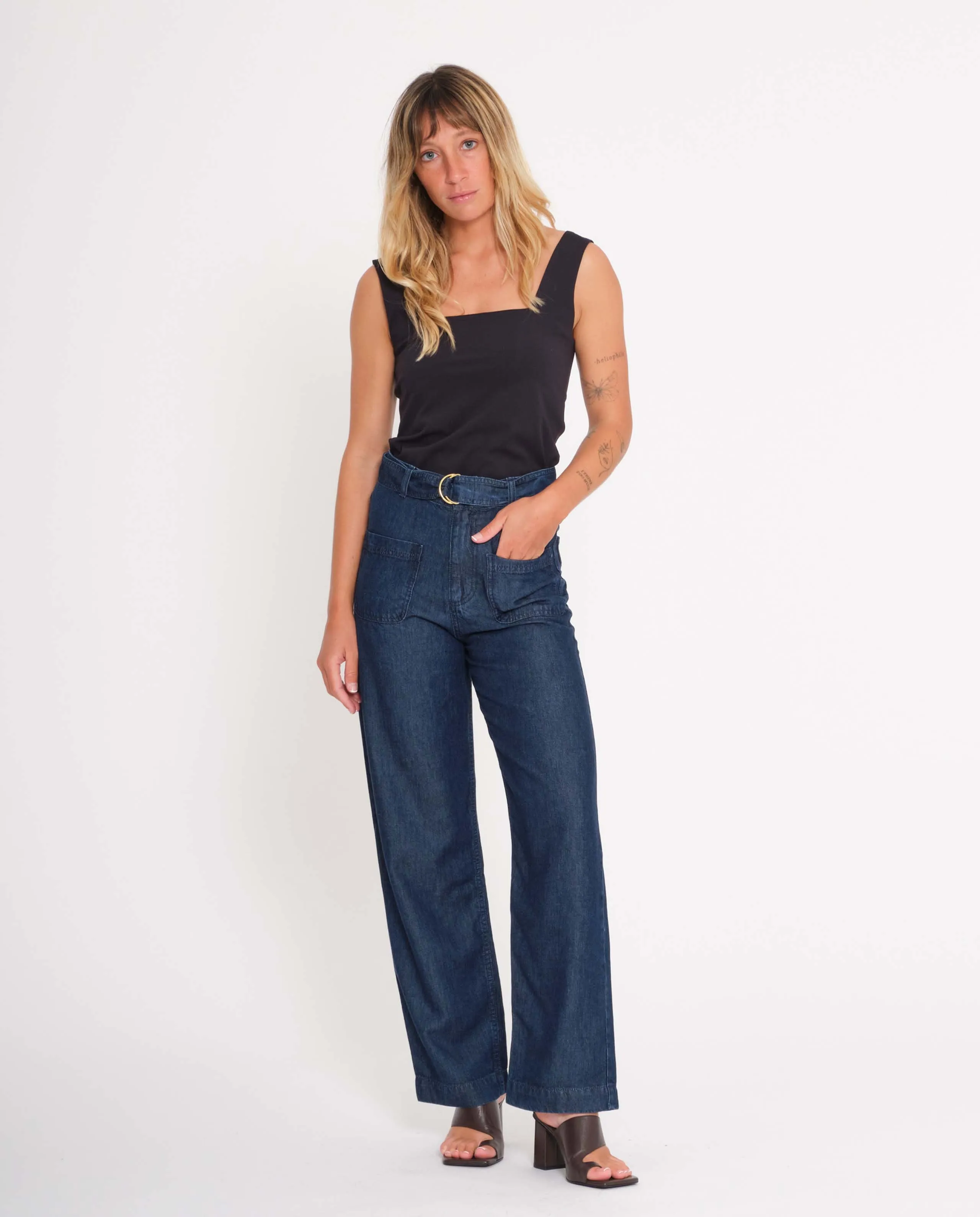 Pantalon fluide en Tencel™ 